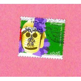 Timbre Oblitéré Used Stamp Selo Carimbado Sello Estampado Festa Dos Rapazes Bragança 0,05eur Portugal 2006