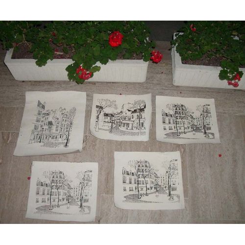 Gravure Sur Toile Ville Et Rue De Paris