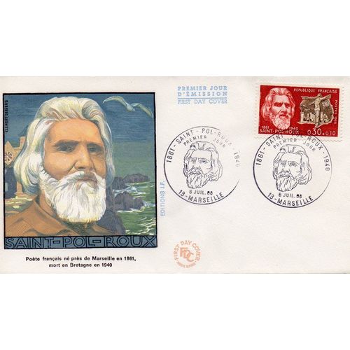 Saint Pol Roux - Marseille - Le 6 Juillet 1968 - Fdc 1er Jour