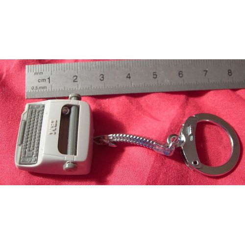 Porte-Clefs Machine À Écrire Ibm