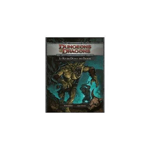 Livre Jeu Dungeons & Dragons 'Le Roi Du Dédale Des Trolls' - Neuf Sous Cellophane, Fabriqué En France