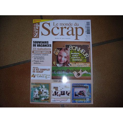 Le Monde Du Scrap N°2  N° 2 : Le Monde Du Scrap N°2