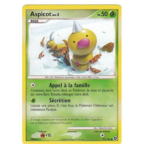 Aspicot Niv.5 Duels Au Sommet 93/106