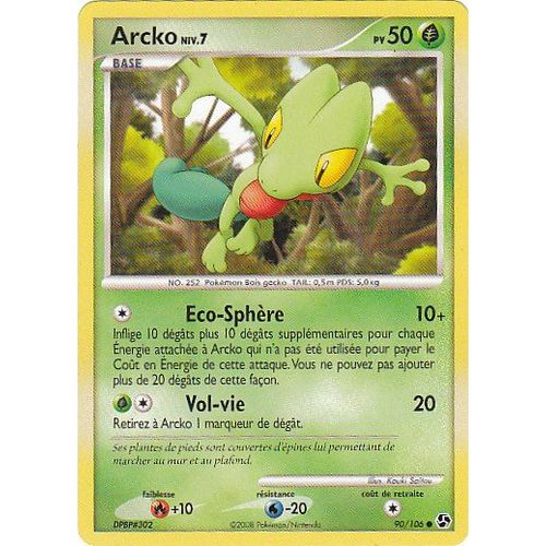 Pokemon - Arcko Niv. 7 - Duels Au Sommet 90/106