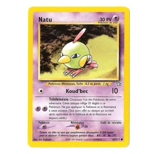 Natu 67/111 30pv 2 Édition (2ed)