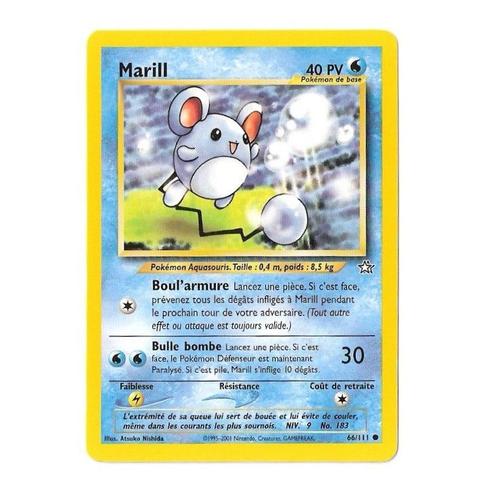 Marill 40pv - Neo Genesis - 66/111