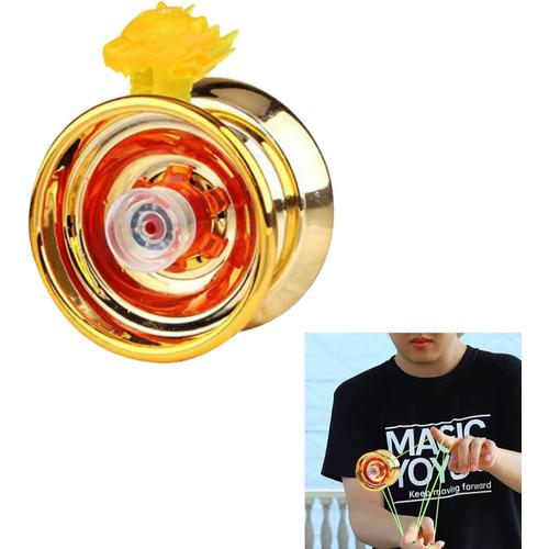 Yoyo Pour Enfant,Yoyos D¿¿Butant,M¿¿Tal Yo Yo,Yoyo Professionnel,Magic Yo Yo,Yoyo Ball,Alliage D'aluminium Yoyo,Yo Yo R¿¿Actif,Stable Et Durable,Pour Les Professionnels D¿¿Butants,