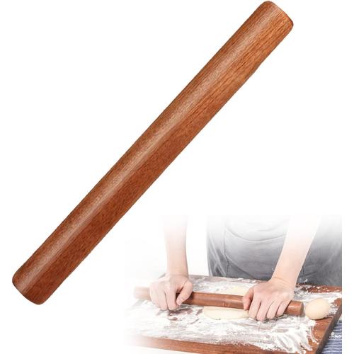 Rouleau ¿¿ Patisserie,Laminoir Patisserie,Rolling Pin En Bois De H¿¿Tre,Rouleau ¿¿ Patisserie Rond,Rouleau ¿¿ Patisserie En Bois De H¿¿Tre,Rouleau ¿¿ Pate En Bois,Accessoire De Cuisson Pour Pate,1pc,