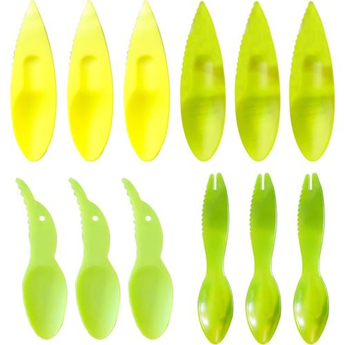 Cuill¿¿Re ¿¿ Kiwi,Cuill¿¿Re De Fruits,Kiwi Spoon,Kiwi Scoop,Fruit Peeler Cutter,Cuill¿¿Re Dentel¿¿E,Pour Les Kiwis,Les Pommes,Les Pamplemousses,4 Formes 12pc,