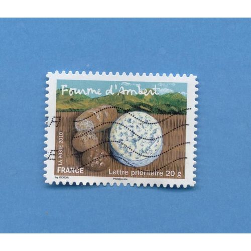Timbre Oblitéré Used Stamp La France Comme J¿Aime Saveurs De Nos Régions Carnet N° 2 Fourme D¿Ambert France 2010