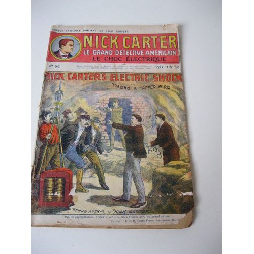 Nick Carter  - Le Choc Electrique N°56