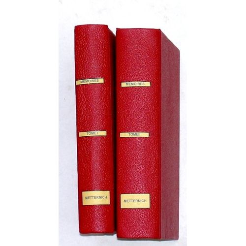 Mémoires, Documents Et Écrits Divers Laissés Par Le Prince De Metternich