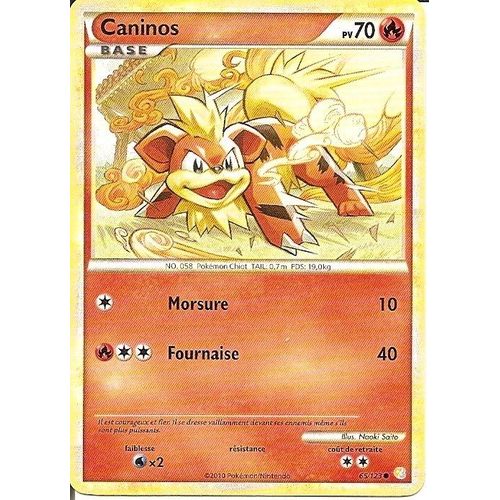 Pokemon - Caninos Heartgold Soulsilver 65/123