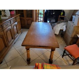 Bonjour .Je Vend Mes Meuble En Bois Style Rustique, Une Table À Manger , Petite Table +Buffet Pour Finir Une Argenterie Et 3 Chaises Cuisine Haute.