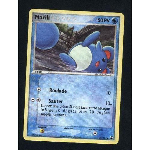 Pokémon - Marill, Ex Espèces Delte, 76/113, 50pv