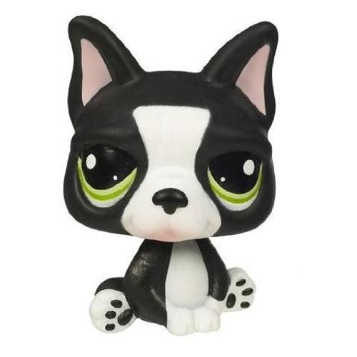 Petshop Spécial Édition Chien Boston Terrier Noir Blanc / Pet Shop #1762