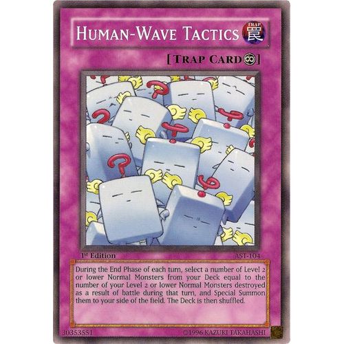 Yu Gi Oh - Human Wave Tactics - Ast-104 - Commune - Anglais