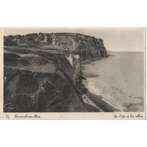 Carte Postale - Berneval Côte Et Villas 1930