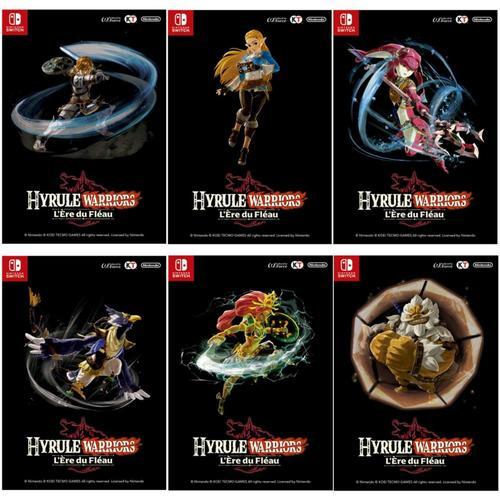 6 Cartes Artbook Zelda Hyrule Warriors L'ère Du Fléau