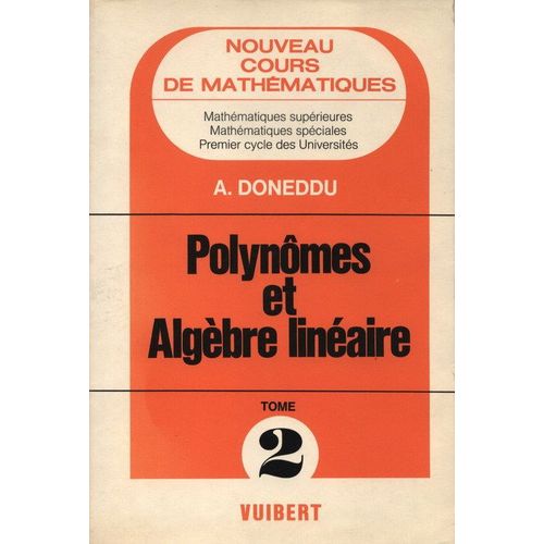 Nouveau Cours De Mathématiques N° 2