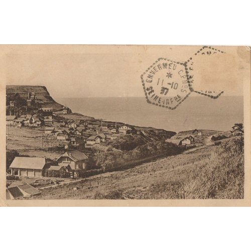 Carte Postale - Berneval  Avenue Du Ravin 1937
