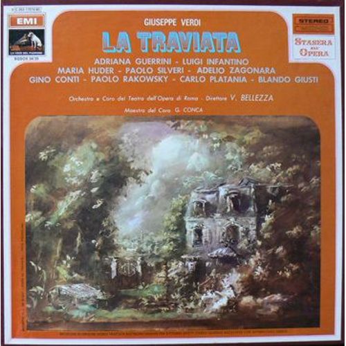 La Traviatta  (Coffret 2x33 Tours - Opera Completa)