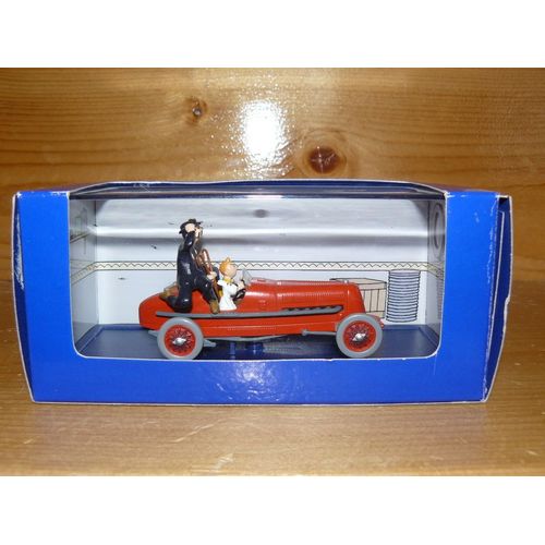 En Voiture Tintin - Bolide Rouge Les Cigares Du Pharaon-Atlas