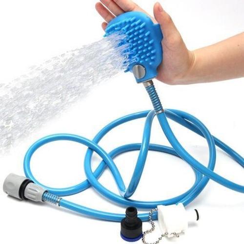 Douche Pour Chien, Brosse De Douche Outils De Bain Intérieur Extérieur Gants De Massage Gants D'épilation Gants Toilettage Chat Chien, Une Pièce Bf