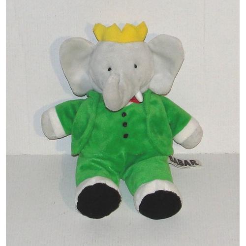 Doudou Babar Lansay 26 Cm Peluche Elephant Nelvana Boss