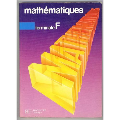 Mathématiques Terminale F