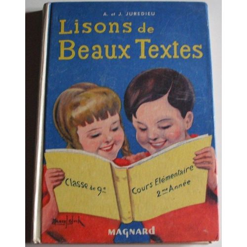 Lisons De Beaux Textes - Ce2