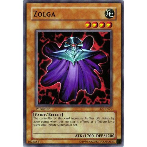 Yu Gi Oh - Zolga - Dcr-079 - Commune - Anglais