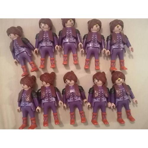 Lot Personnages Playmobil Femme Viking