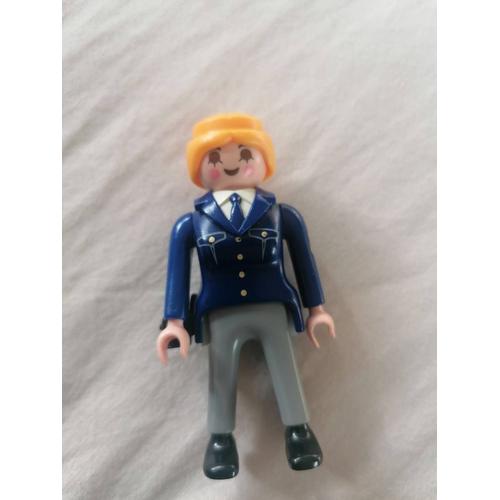 Personnage Playmobil Police Woman, Officer, Cop