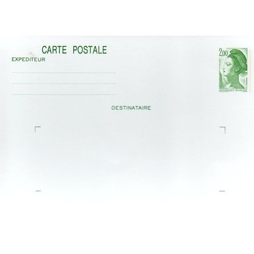 Entier / Carte Postale Repiquage - 1985 - Ref. 437 - Liberté De Gandon
