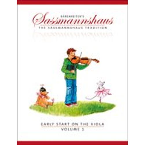 Sassmannshaus : Early Start On The Viola Vol 1 - Alto - Barenreiter