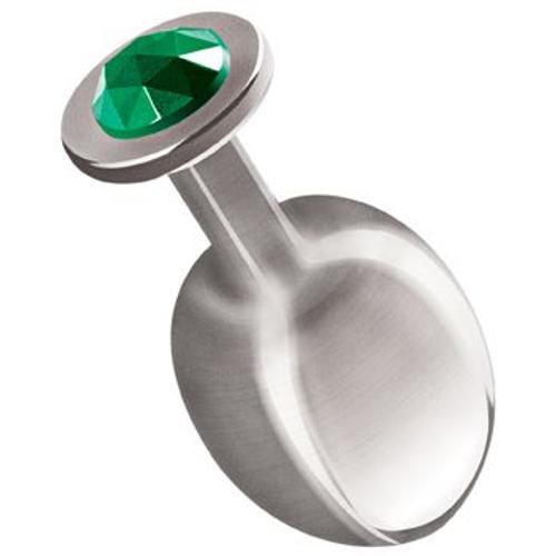 Plug Aqua Diamonlove Rosebud Taille 1 Couleur : Vert