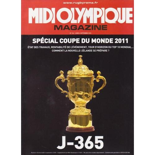 Midi Olympique  N° 124 : Spécial Coupe Du Monde 2011