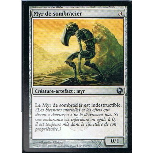 Myr De Sombracier ( Darksteel Myr ) - Magic Mtg - Cicatrices  - U