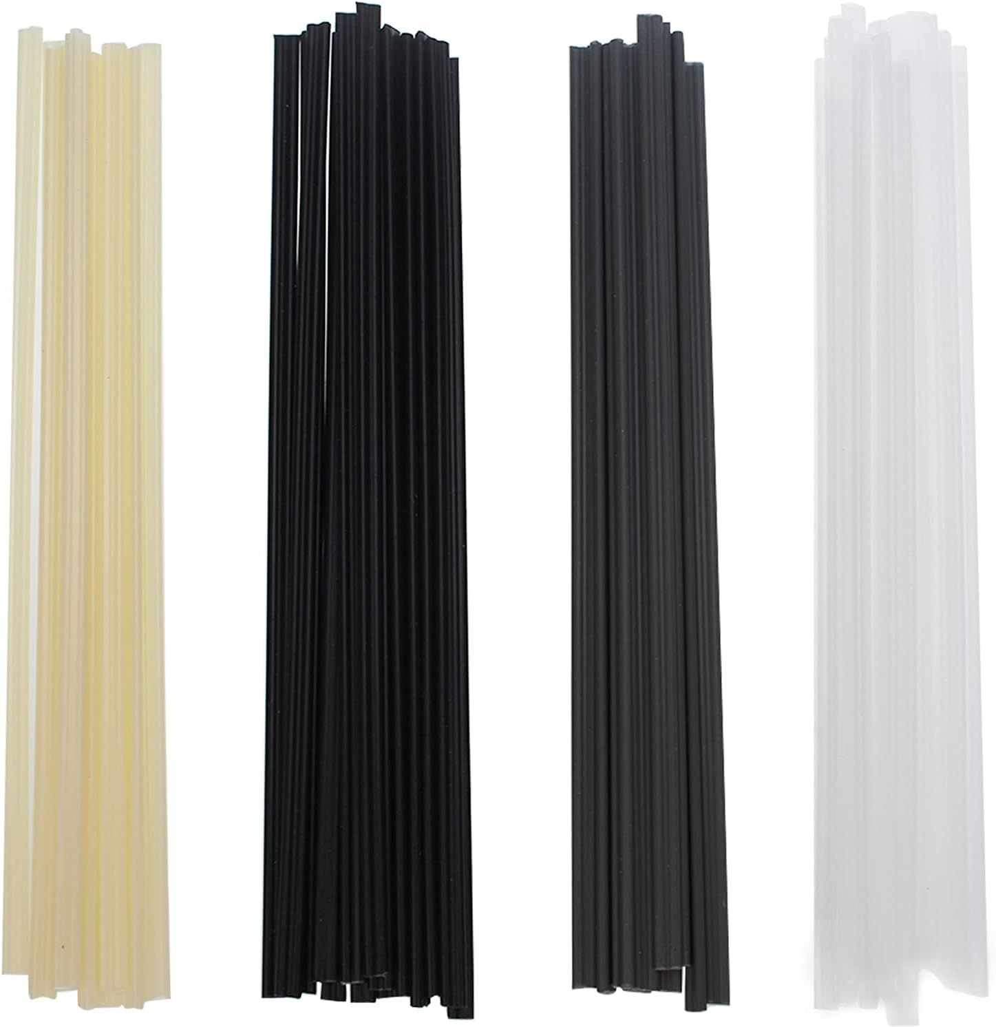 Tiges de Soudage en Plastique Multicolore Soudage Sticks Plastique Baguettes de Soudure PVC ABS PP PE Fils ¿¿ souder de Soudure 200mm pour Le Soudage en Plastique¿¿50 PCS¿¿