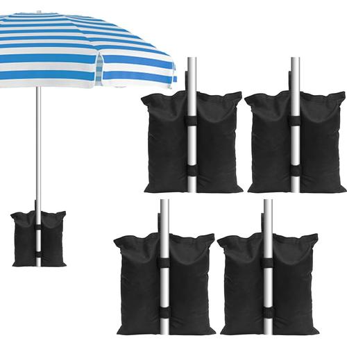 Poids pour Tonnelle Sac de Sable pour Parasol 4pcs, Pied de Tonnelle Sac Lestage pour Augmenter Le Poids de la Jambe des Tonnelles Pop-Up, Parasols, Trampolines Tissu Oxford 800d