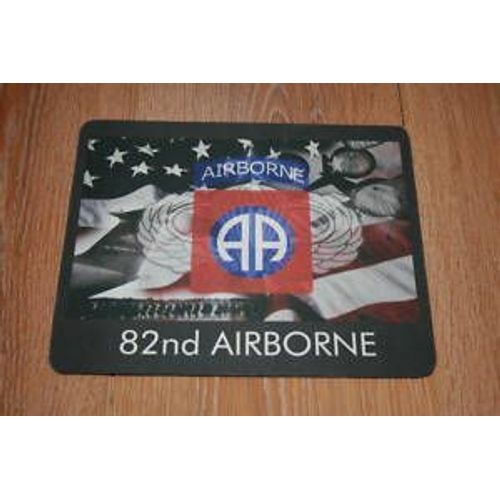 Tapis De Souris 82 Eme Airborne En Mousse Polypropylene