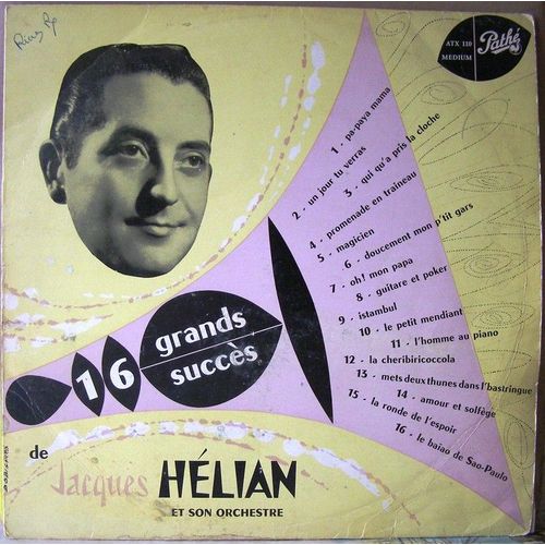 16 Grands Succès De Jacques Hélian Et Son Orchestre
