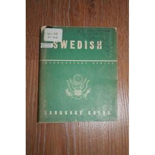 Manuels Officiels De Conservation Et Methodes De Langues Anglais -Swedish (Suede) Original  Annee 3 Decembre 1943