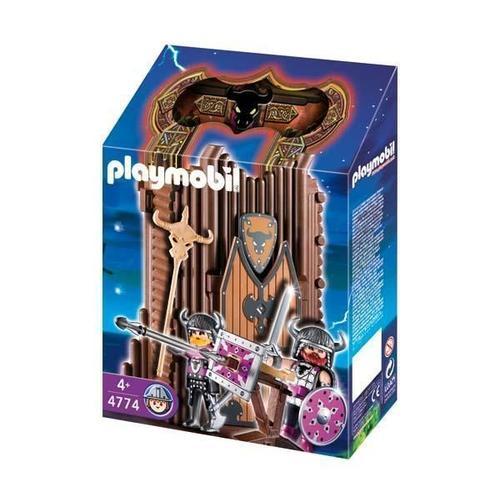 Playmobil Chevaliers 4774 - Citadelle Des Barbares Transportable