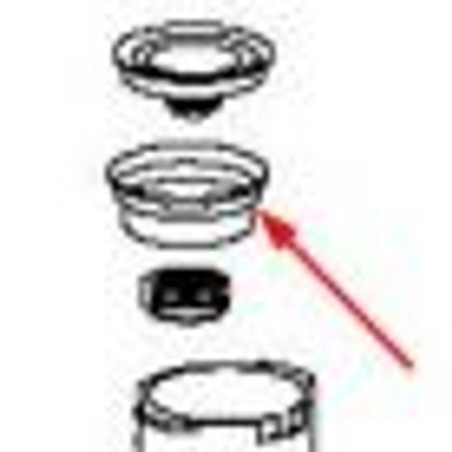 Coupelle Filtre 1 Tasse/ 2 Tasses Nue (Sans Tamis) Expresso Delonghi Bco260d