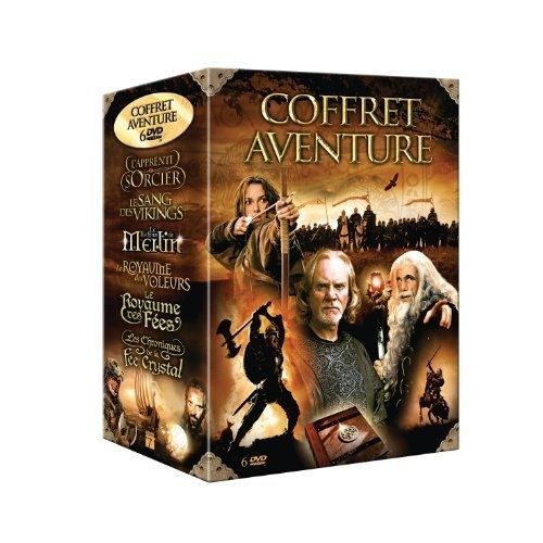 Coffret Aventure, Vol. 2 (Coffret De 6 Dvd) - Le Royaume Des Voleurs / Le Sang Des Vikings / Le Retour De Merlin / L'apprenti Sorcier / Le Royaume Des Fées / Les Chroniques De La Fée Chrystal.