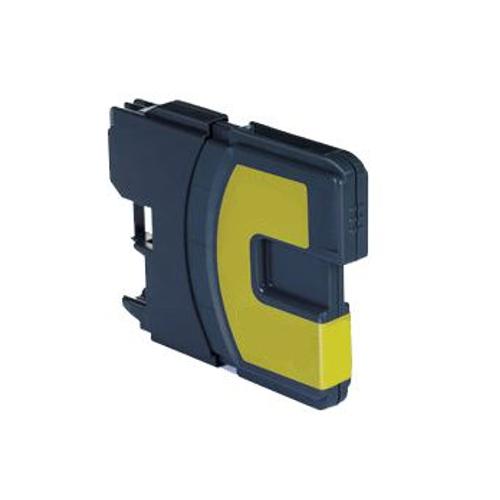 1x Cartouche D'encre Compatible  Pour Remplacer Lc980y - Yellow