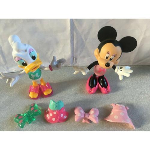 Mini Poupées Disney Minnie Et Daisy Bowtique ( Boutique ) 13/14cm Idée Cadeau