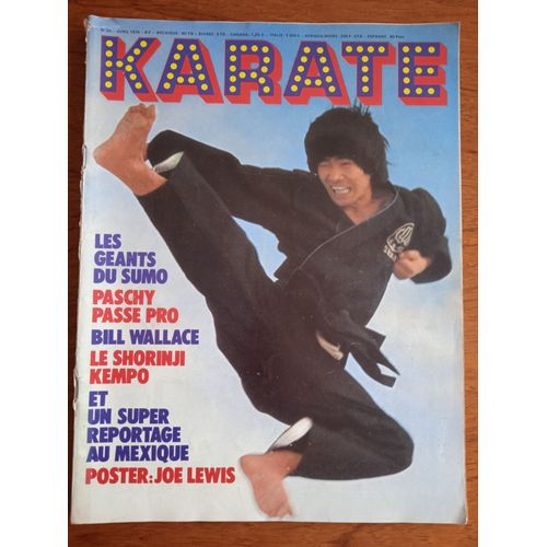 Karate Bushido N°20 Avril 1976